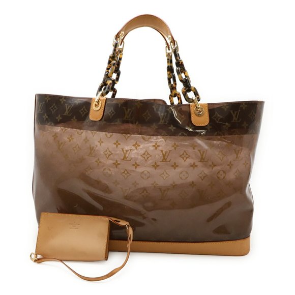 LOUIS VUITTON Brown Monogram Tote Bag - Picture 1 of 10